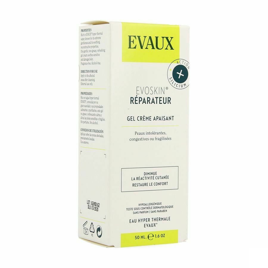 Evoskin Reparateur Gel Creme Apais. Tube 50ml