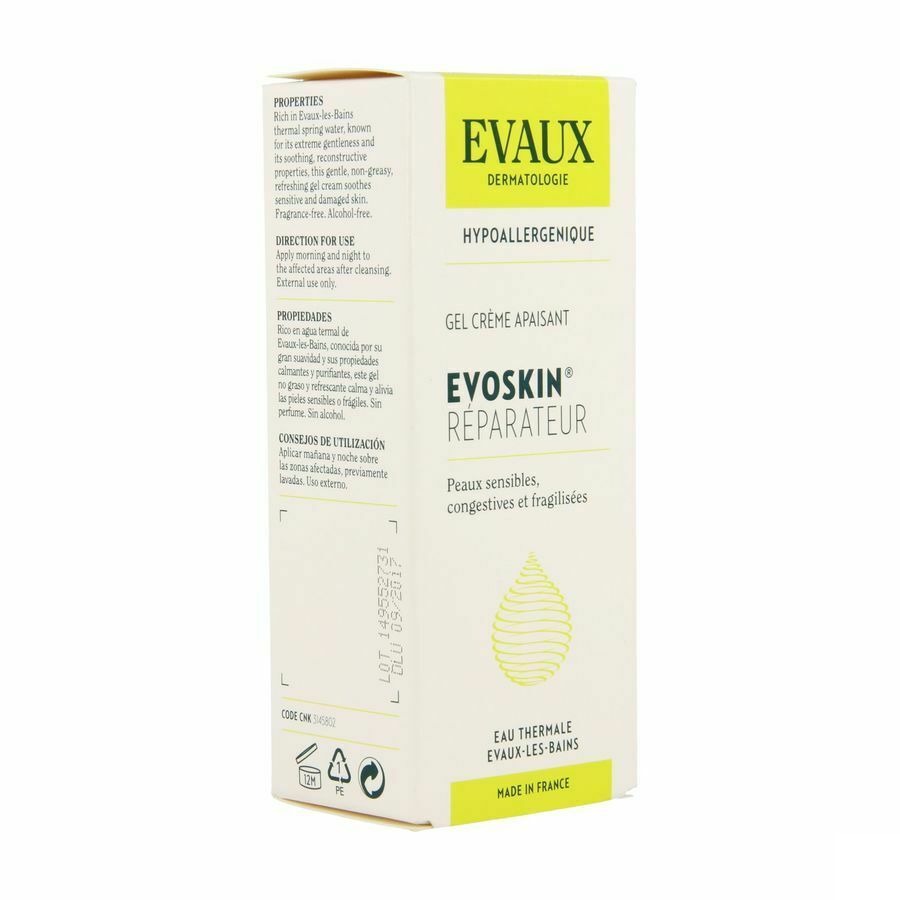 Evoskin Reparateur Gel Creme Apais. Tube 50ml