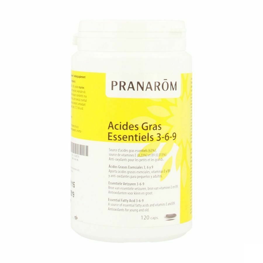 Acides Gras Essentiels 3-6-9 Caps 120 Pranarom