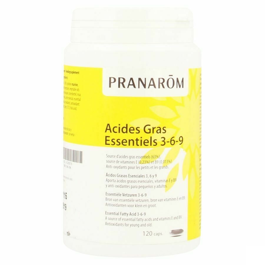 Acides Gras Essentiels 3-6-9 Caps 120 Pranarom