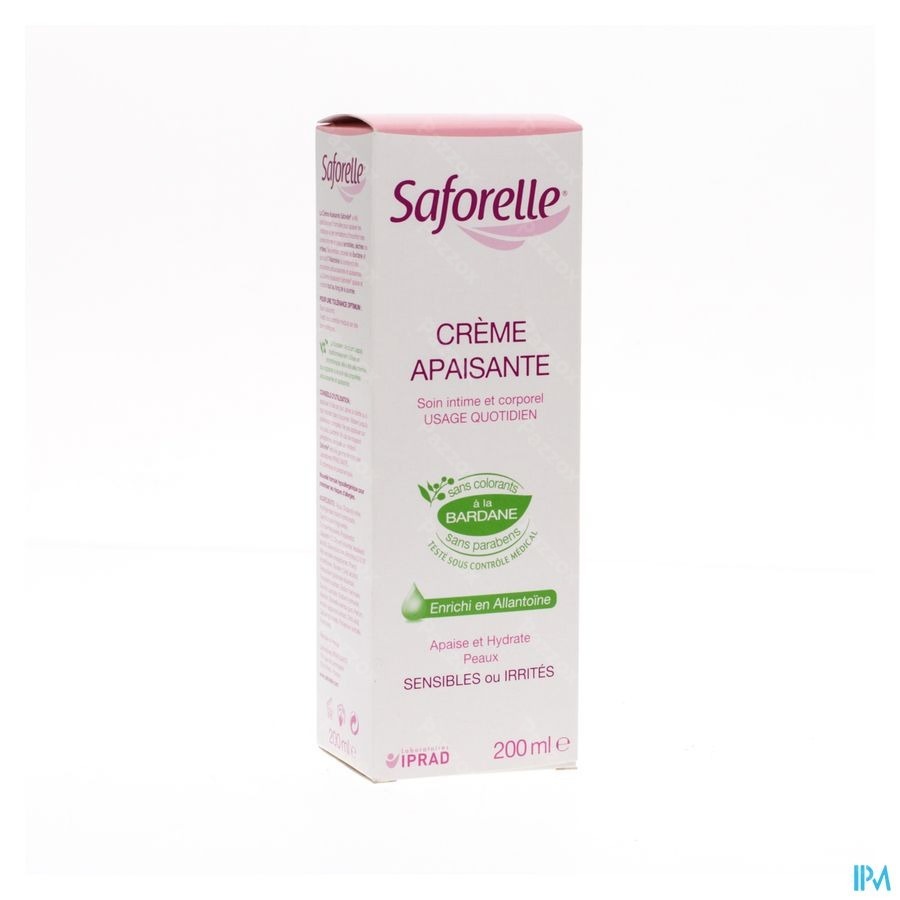 Saforelle Creme Apaisante Tube 200ml