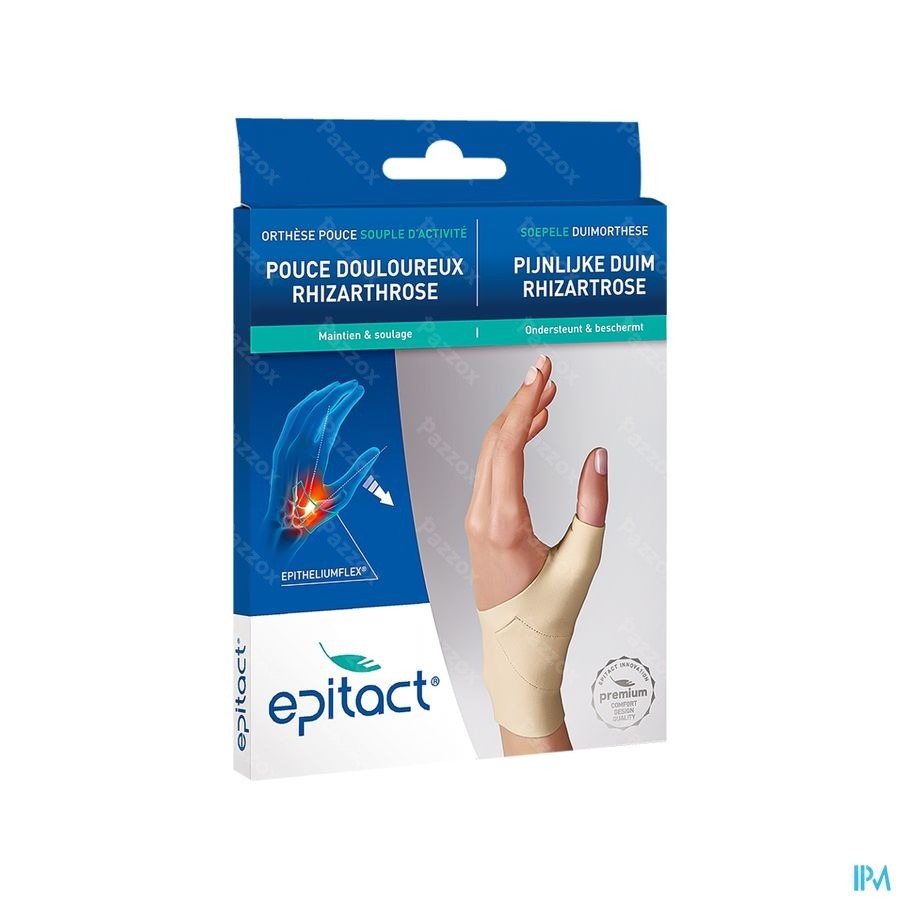 Epitact Orthese Propriocept. Souple Pouce Droit S