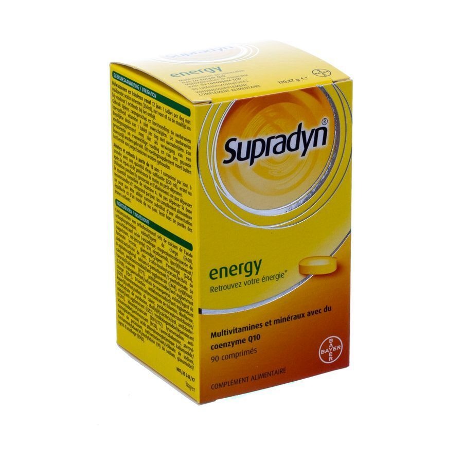 Supradyn Energy Multivitamine énergie Avec Coq10 90 Comprimés