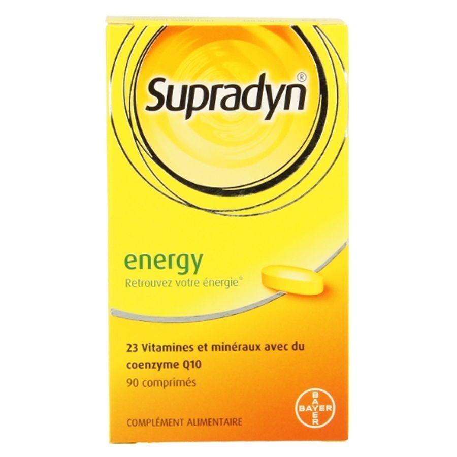 Supradyn Energy Multivitamine énergie Avec Coq10 90 Comprimés