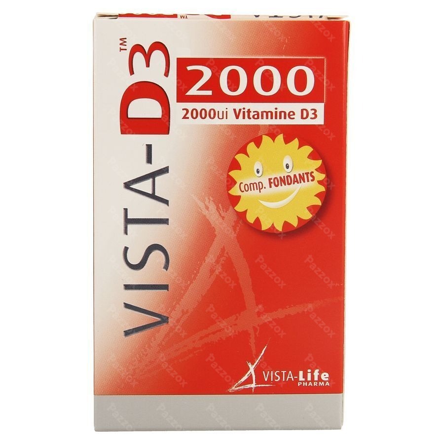 Vista-D3 2000 60 Comprimés Fondants