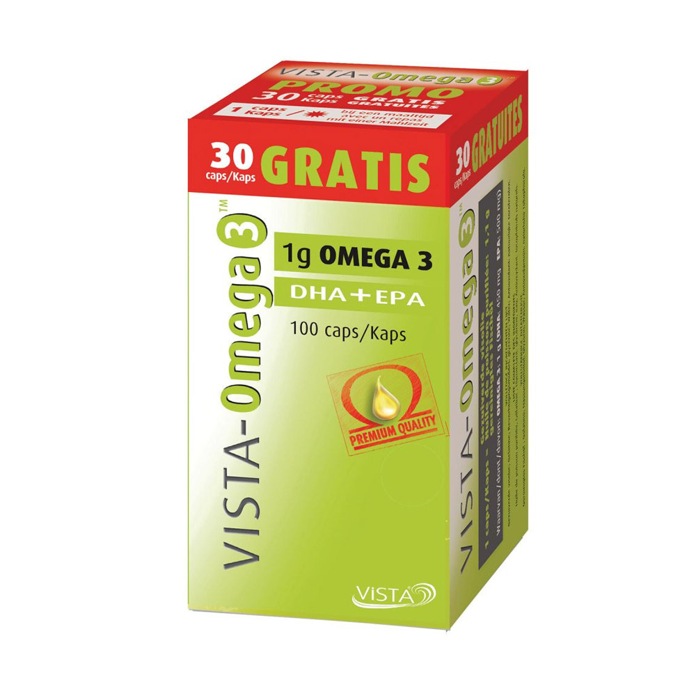 Vista Omega 3 Caps 70+30 Gratuit Promo