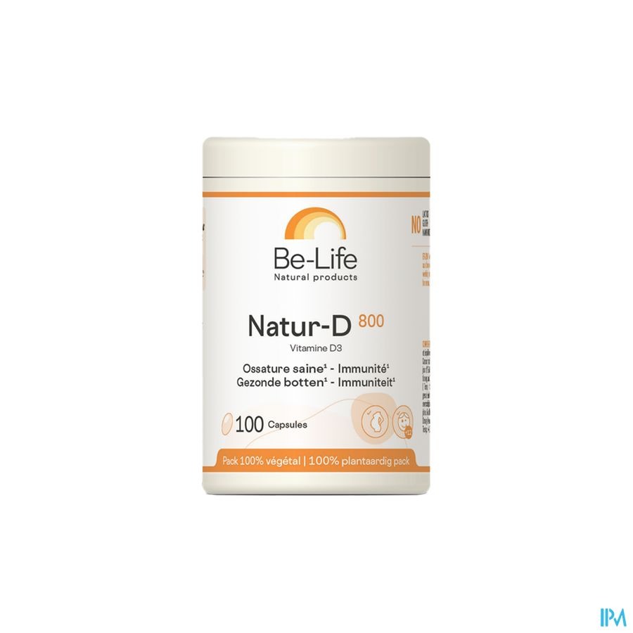 Be-Life Natur D 800 100 Capsules