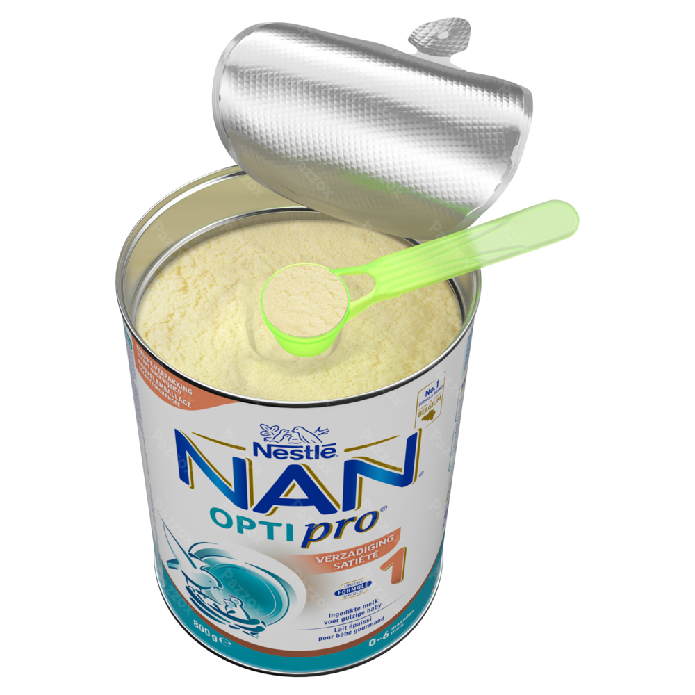 Nan Satiété 1 Lait pour Nourrissons épaissi Bébé 0-6 Mois 800g