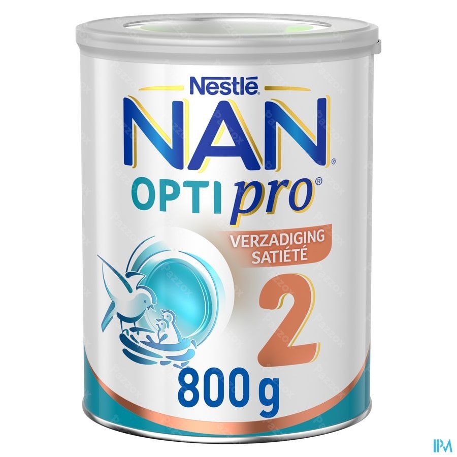 Nan Satiété 2 Lait de Suite épaissi Bébé 6+ Mois 800g