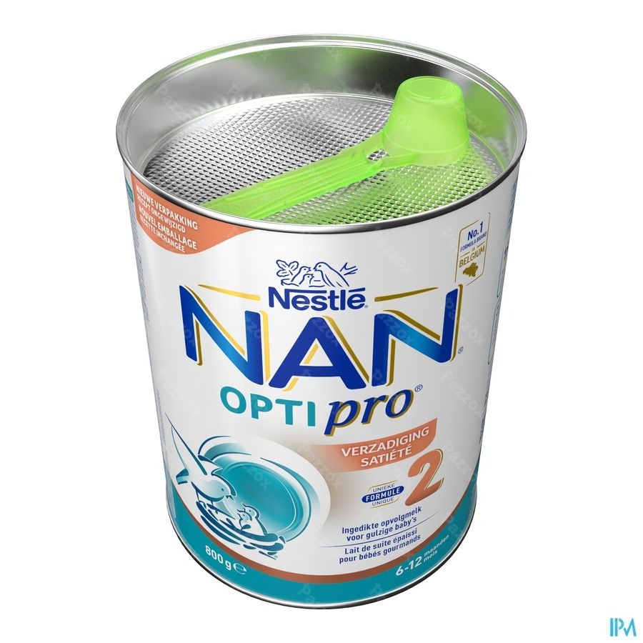 Nan Satiété 2 Lait de Suite épaissi Bébé 6+ Mois 800g