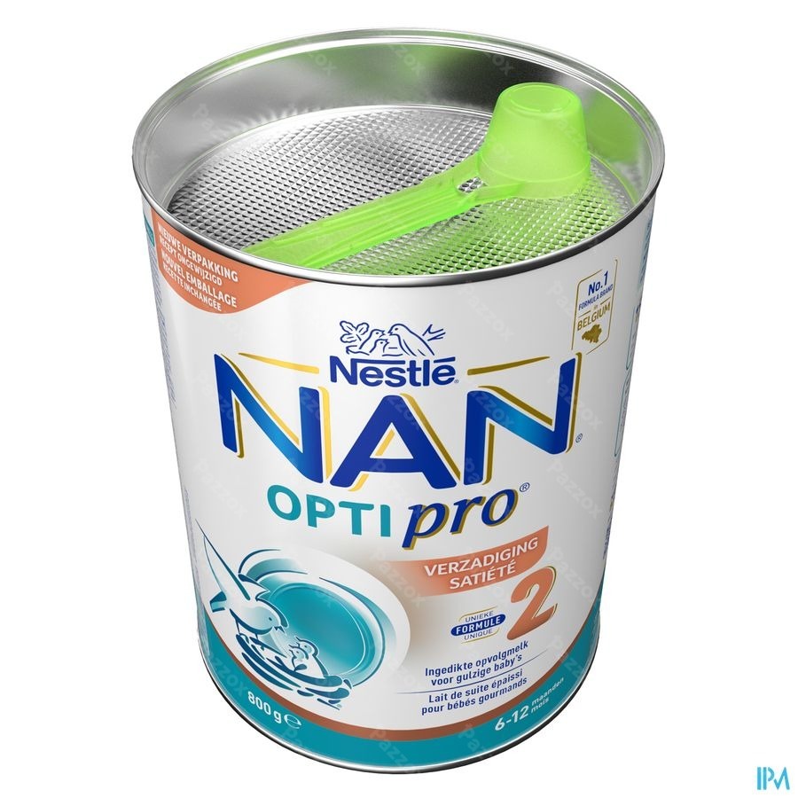 Nan Satiété 2 Lait de Suite épaissi Bébé 6+ Mois 800g