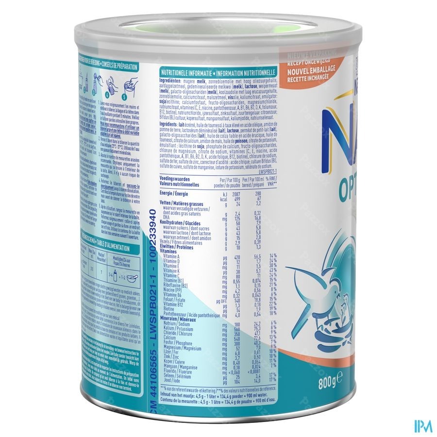 Nan Satiété 2 Lait de Suite épaissi Bébé 6+ Mois 800g