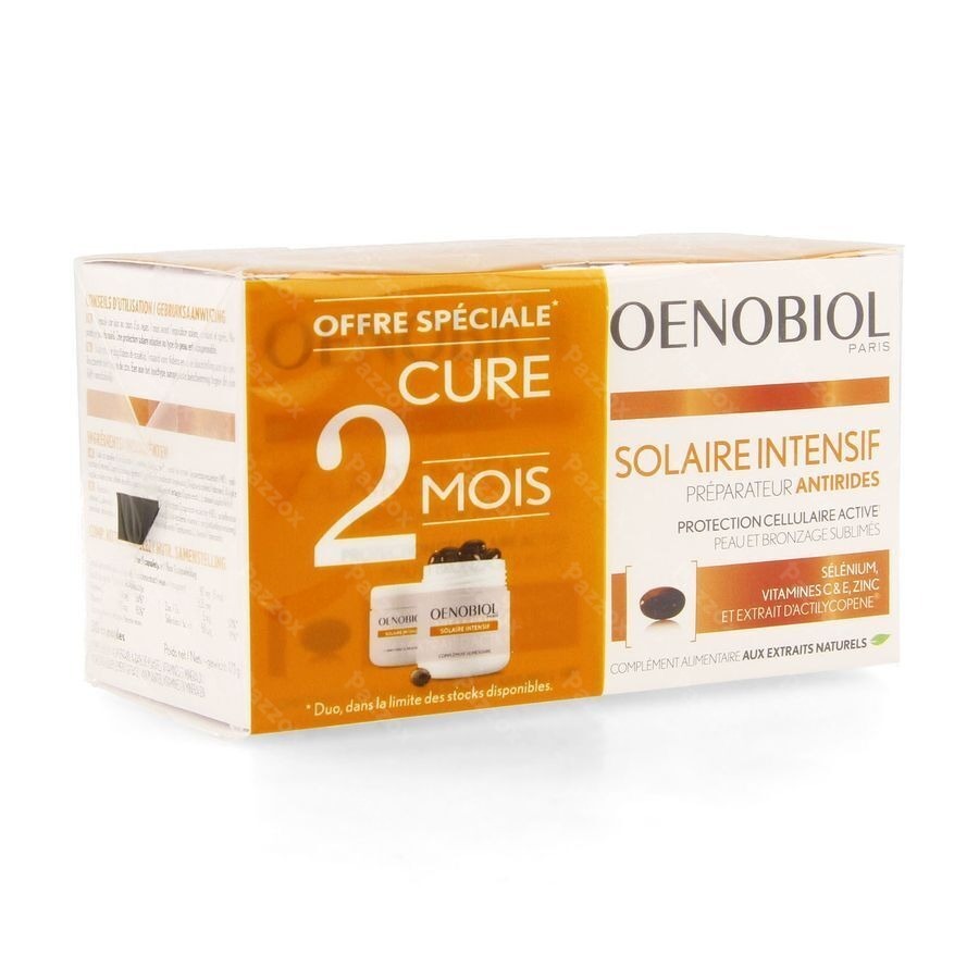 Oenobiol Solaire Intensif Anti-rides Cure 2x30 Caps