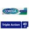 Corega Triple Active Cr Adh Prothese Dentaire 40g