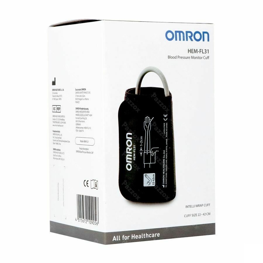 Omron Intelli Wrap Cuff Brassard M+l Hem-fl31-e