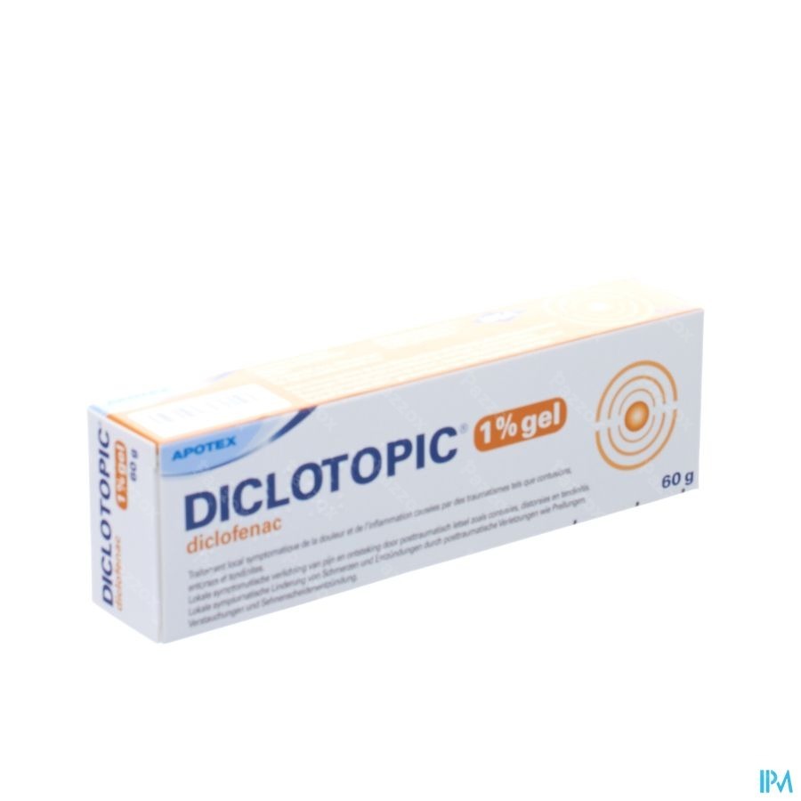 Diclotopic 1% Gel Tube 60 Gr