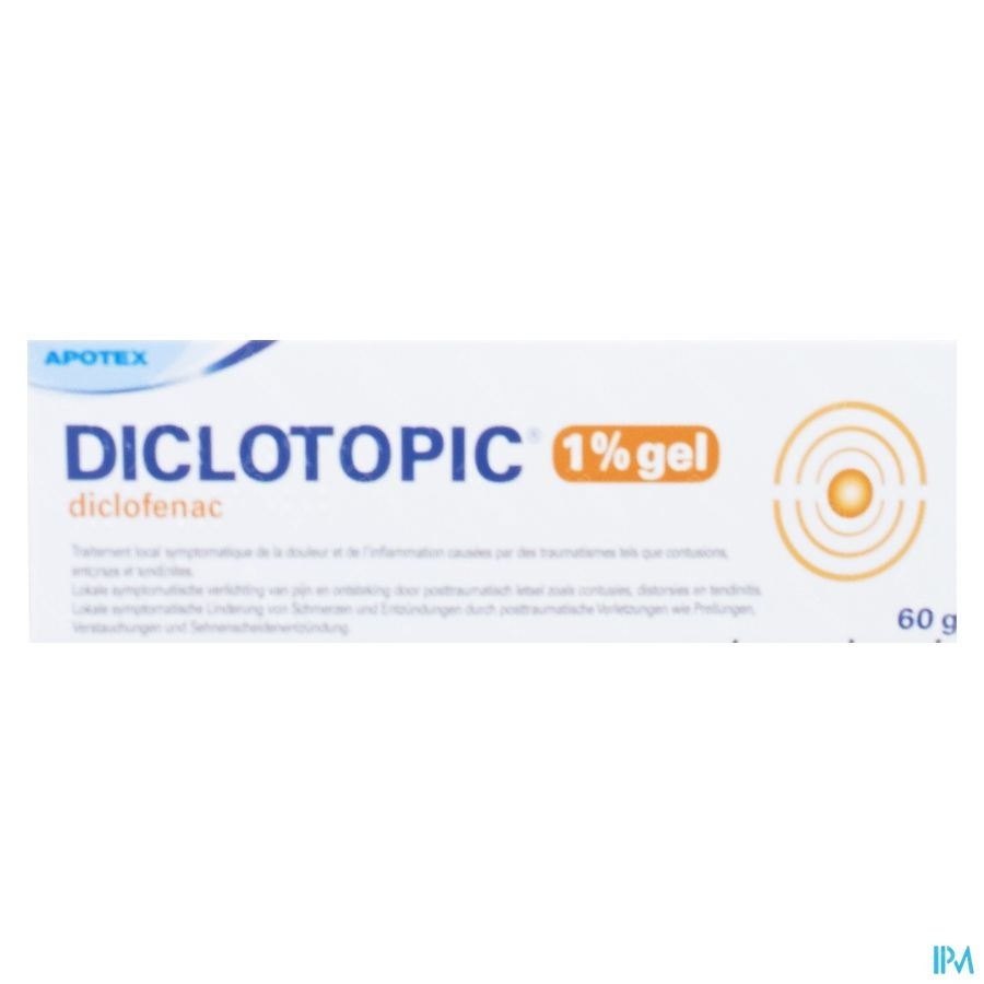Diclotopic 1% Gel Tube 60 Gr