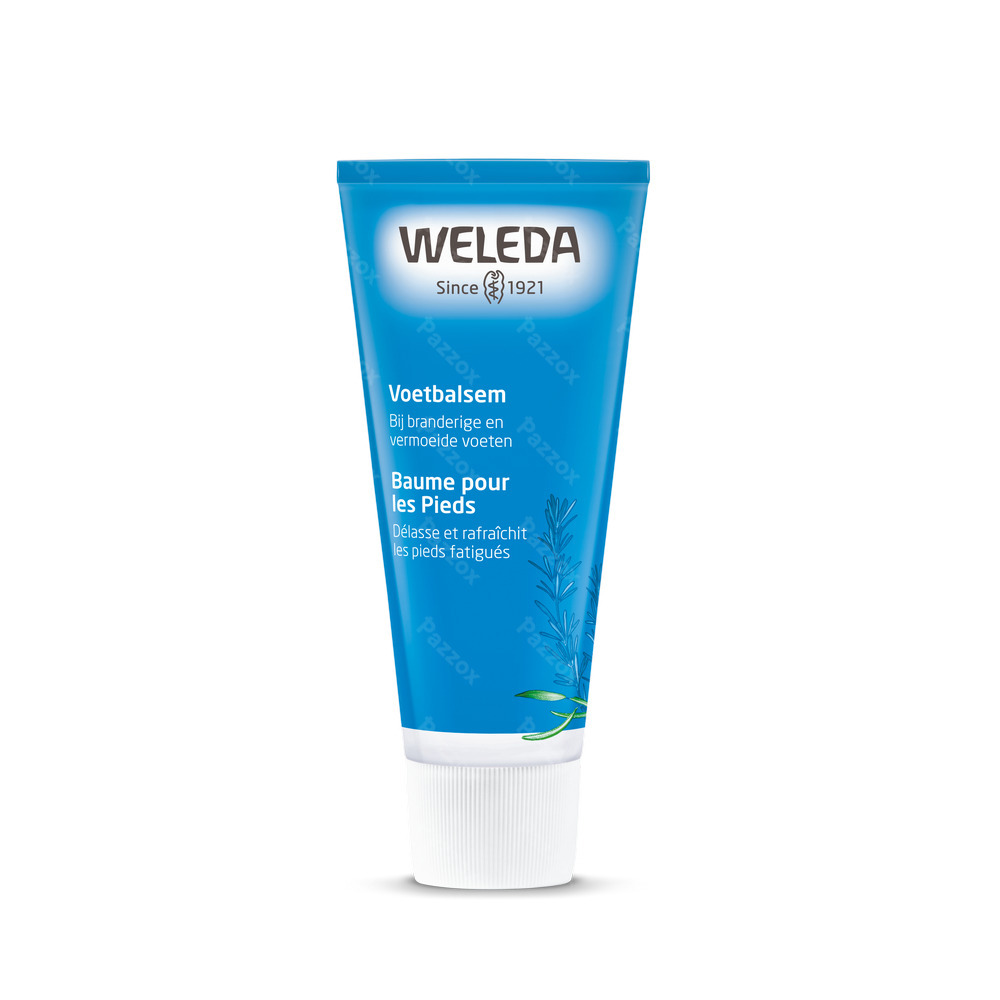 Weleda Baume Pour Les Pieds Creme Tube 75ml