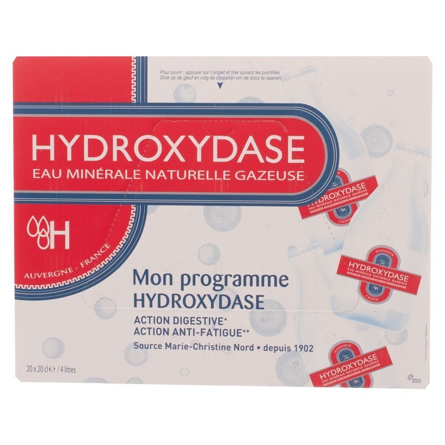 Hydroxydase Eau Minerale Gazeuse 20x20cl