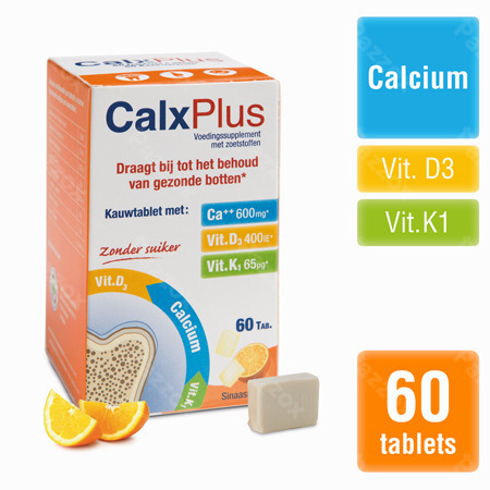CalxPlus Orange 60 Comprimés à croquer
