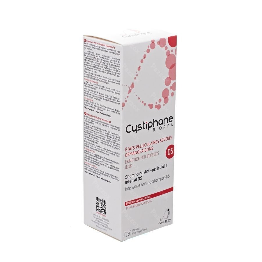 Cystiphane Biorga Shampo A/pell Intensif Ds 200ml
