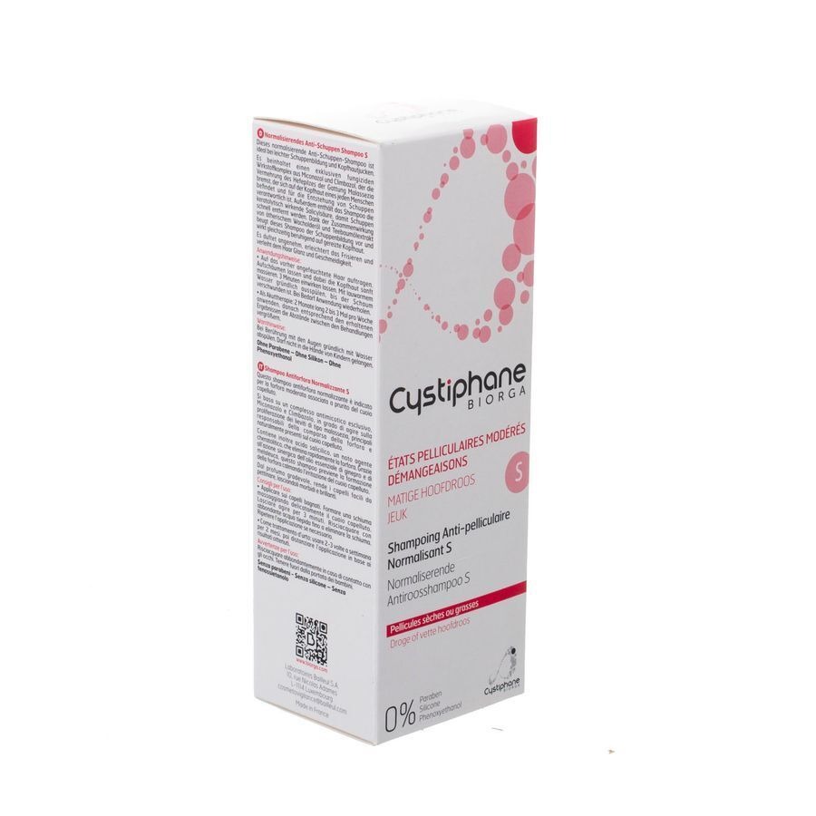 Cystiphane Biorga Shampo A/pell Normal. Fl 200ml