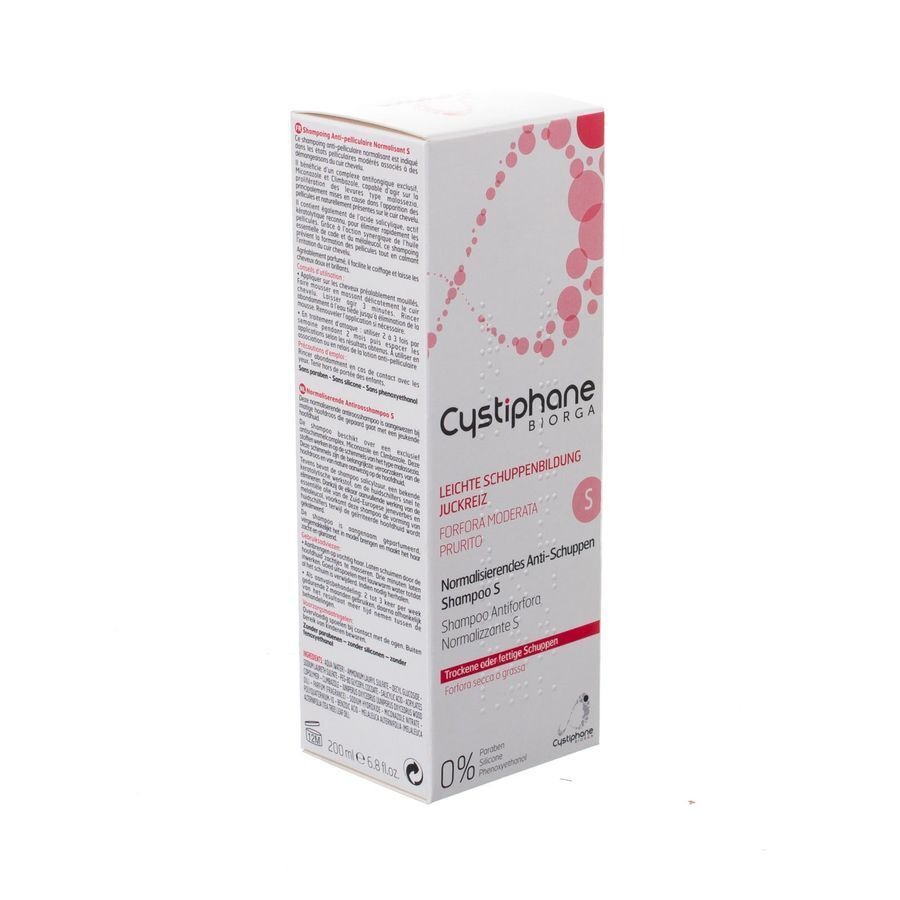 Cystiphane Biorga Shampo A/pell Normal. Fl 200ml