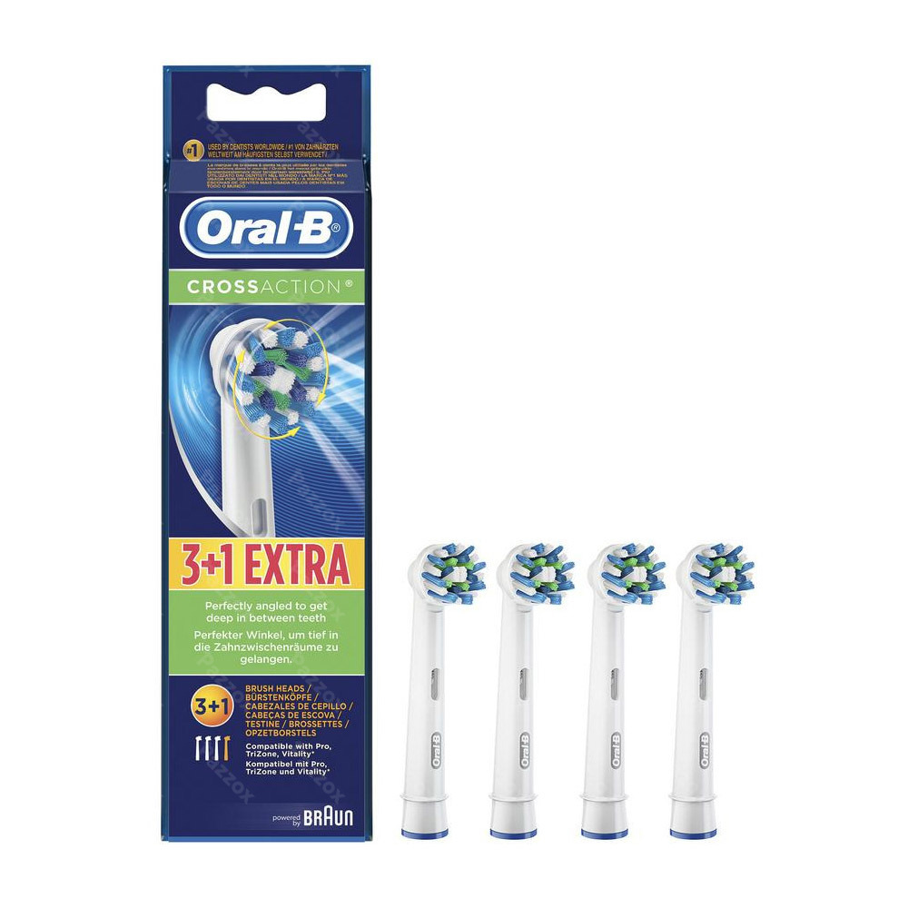 Oral-b Refill Crossaction 3+1