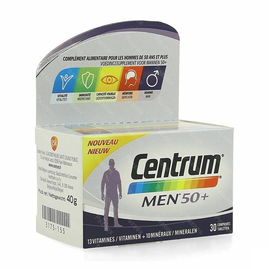 Centrum Men 50+ Comp 30