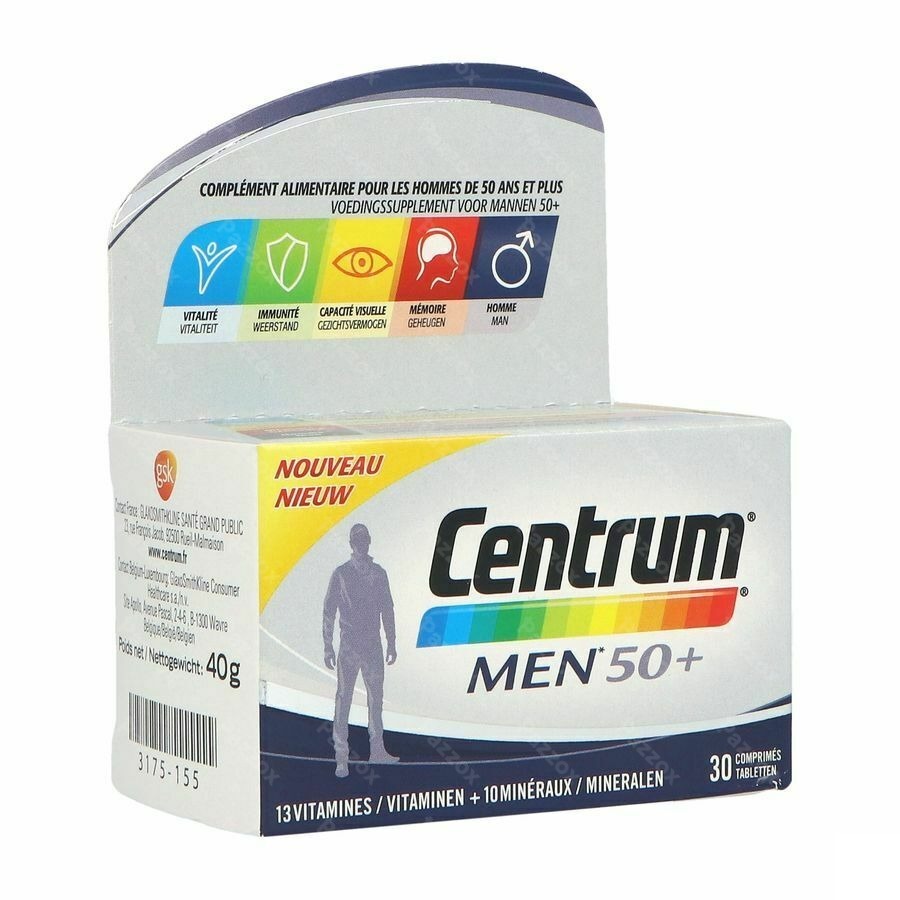 Centrum Men 50+ Comp 30