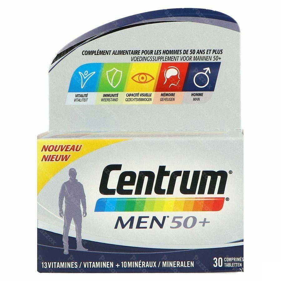 Centrum Men 50+ Comp 30