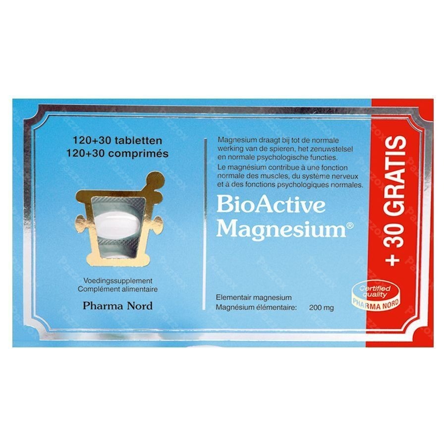 BioActive Magnesium 120+30 Comprimés