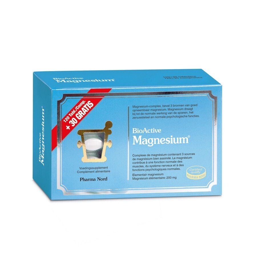 BioActive Magnesium 120+30 Comprimés