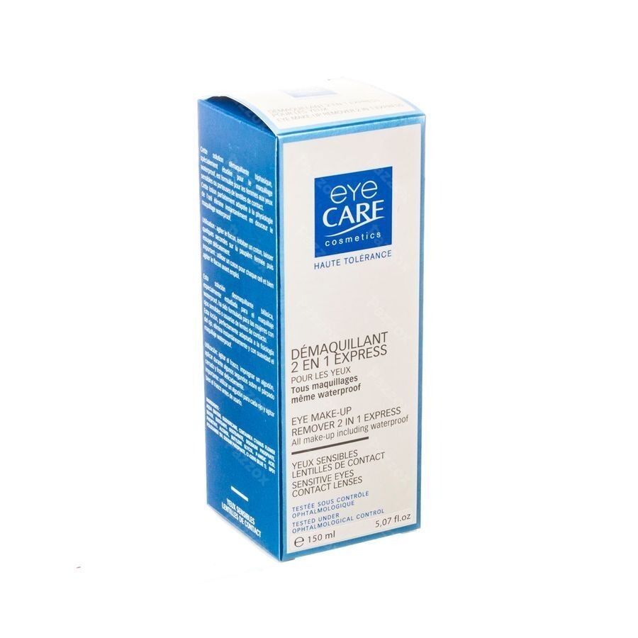 Eye Care 2en1 Demaquillant Wtp Yeux Sens. 150ml