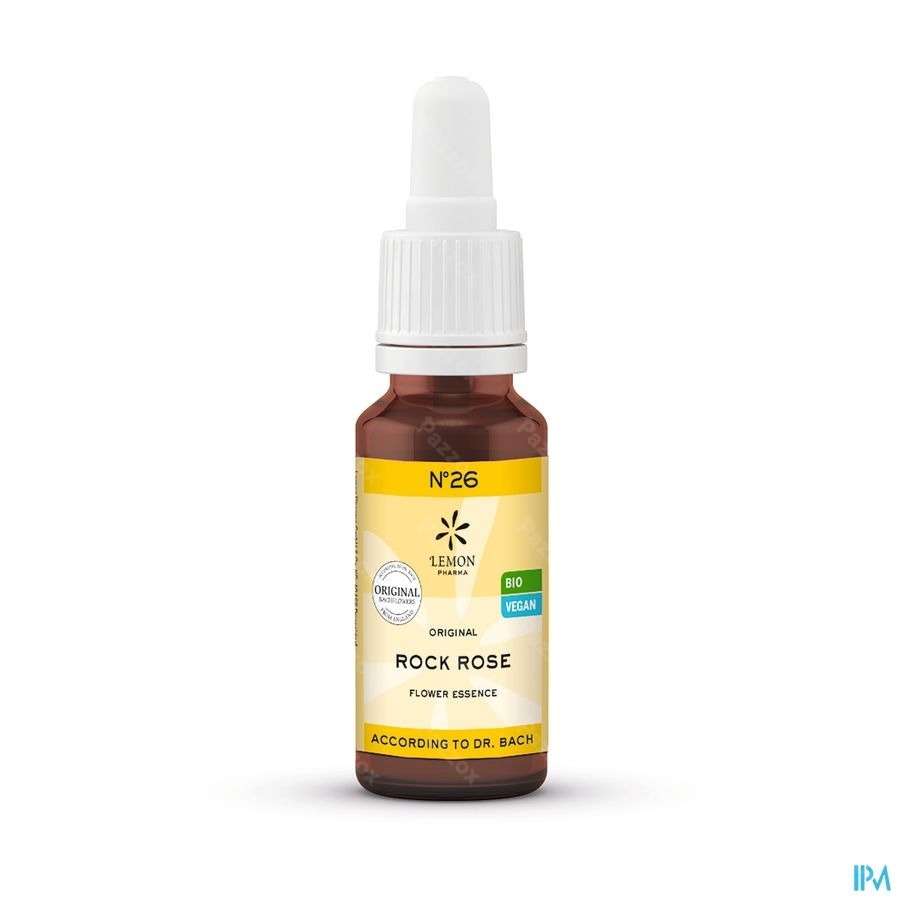 Fleurs de Bach Bio N°26 Rock Rose 20ml
