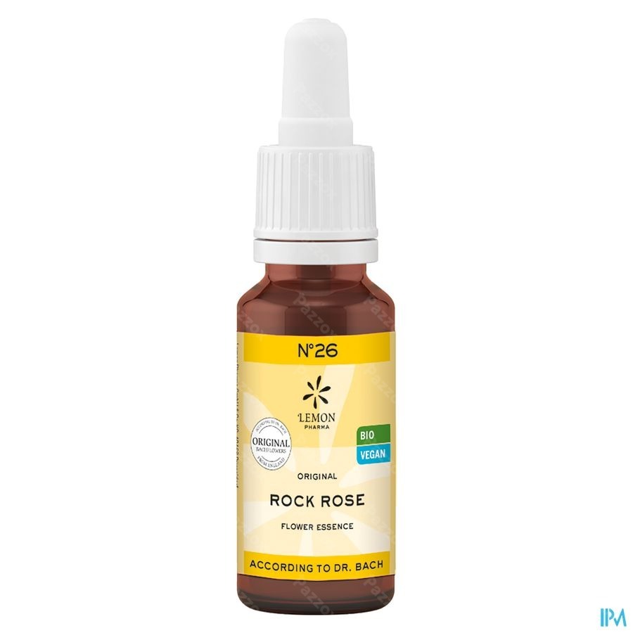 Fleurs de Bach Bio N°26 Rock Rose 20ml