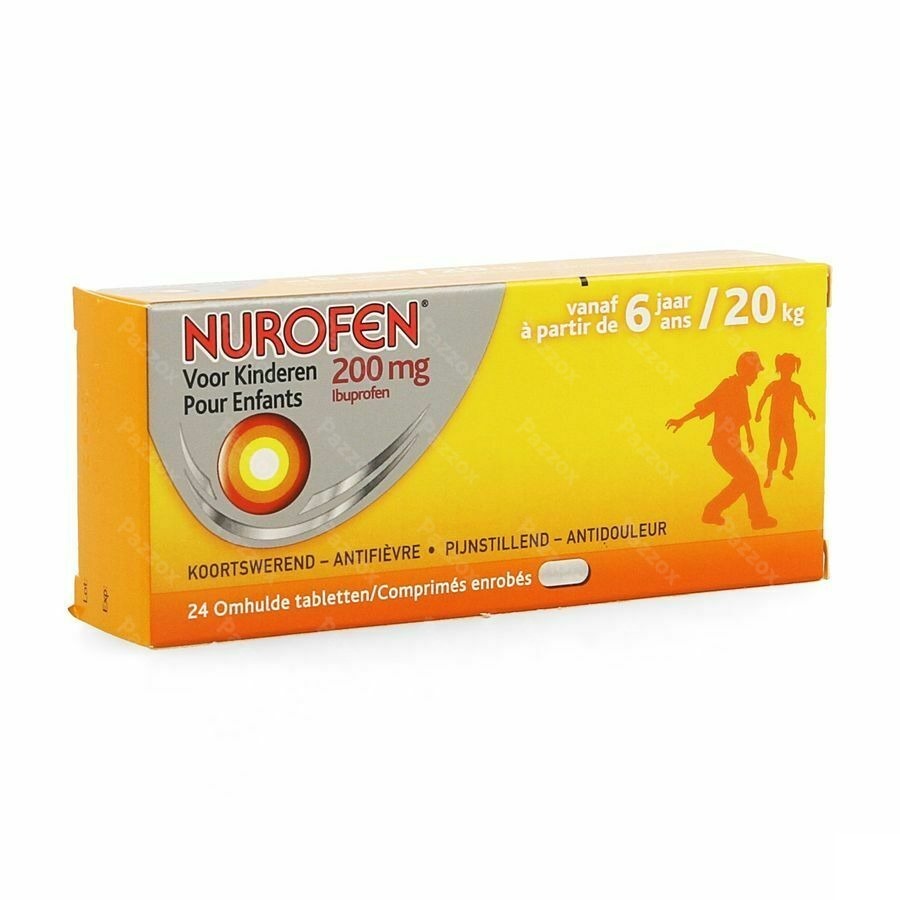 Nurofen Enfant 200mg Comp Pell 24 Rempl.2475739