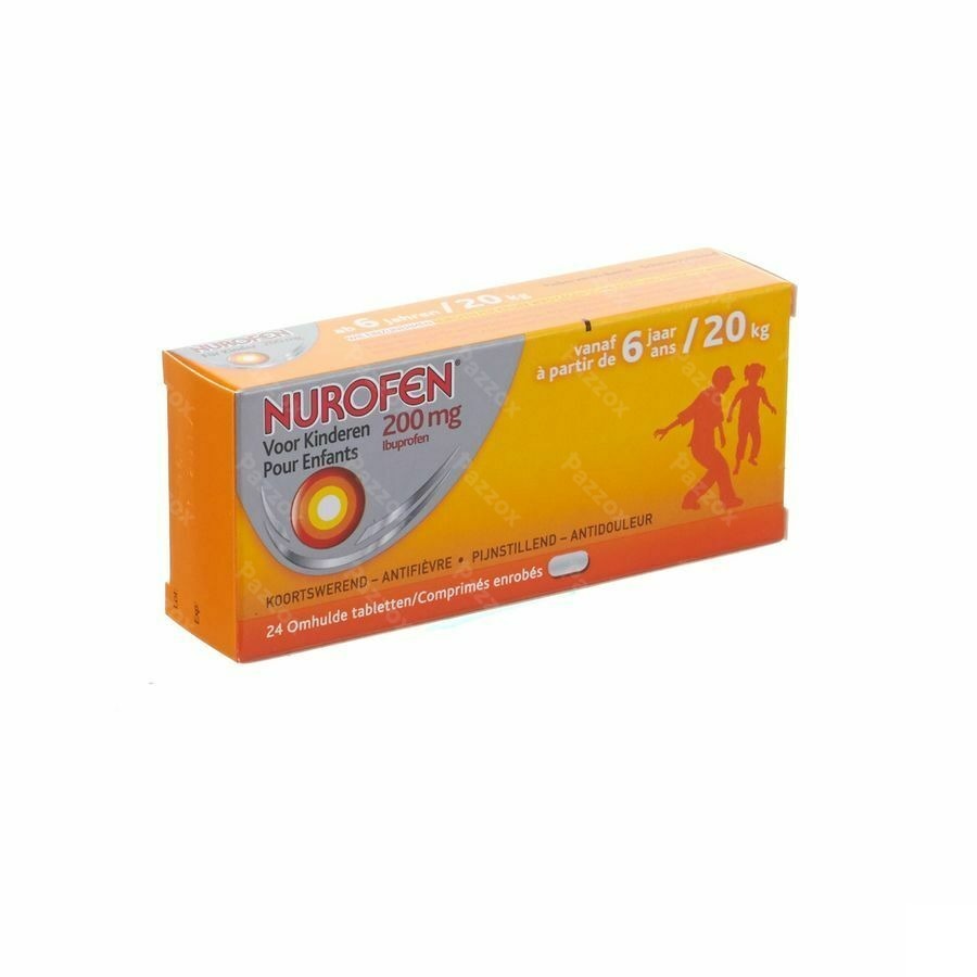 Nurofen Enfant 200mg Comp Pell 24 Rempl.2475739