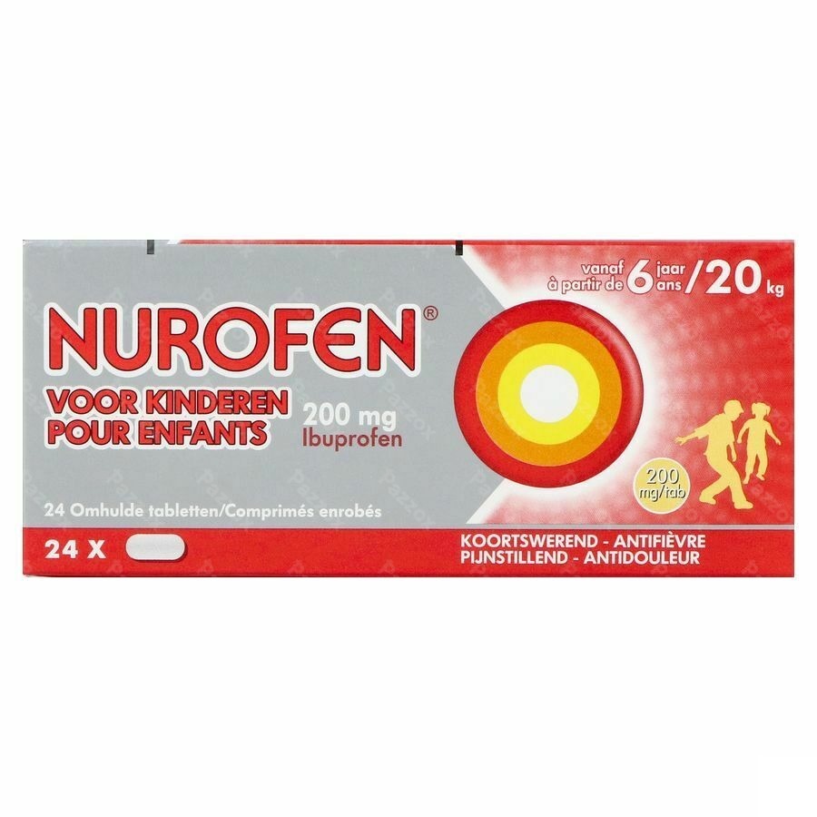 Nurofen Enfant 200mg Comp Pell 24 Rempl.2475739