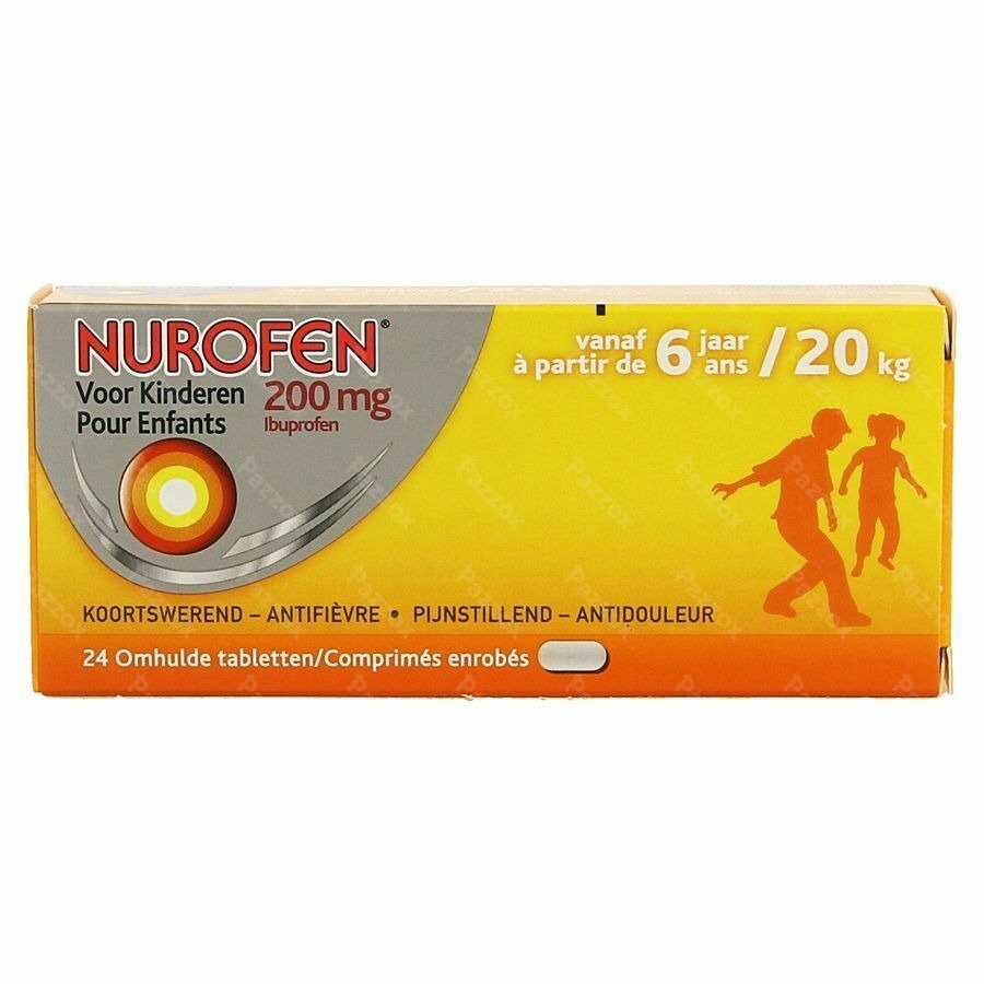 Nurofen Enfant 200mg Comp Pell 24 Rempl.2475739