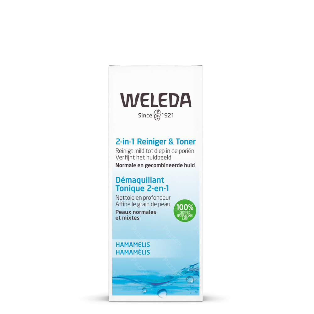 Weleda Demaquillant Tonique 2en1 Nf Fl 100ml