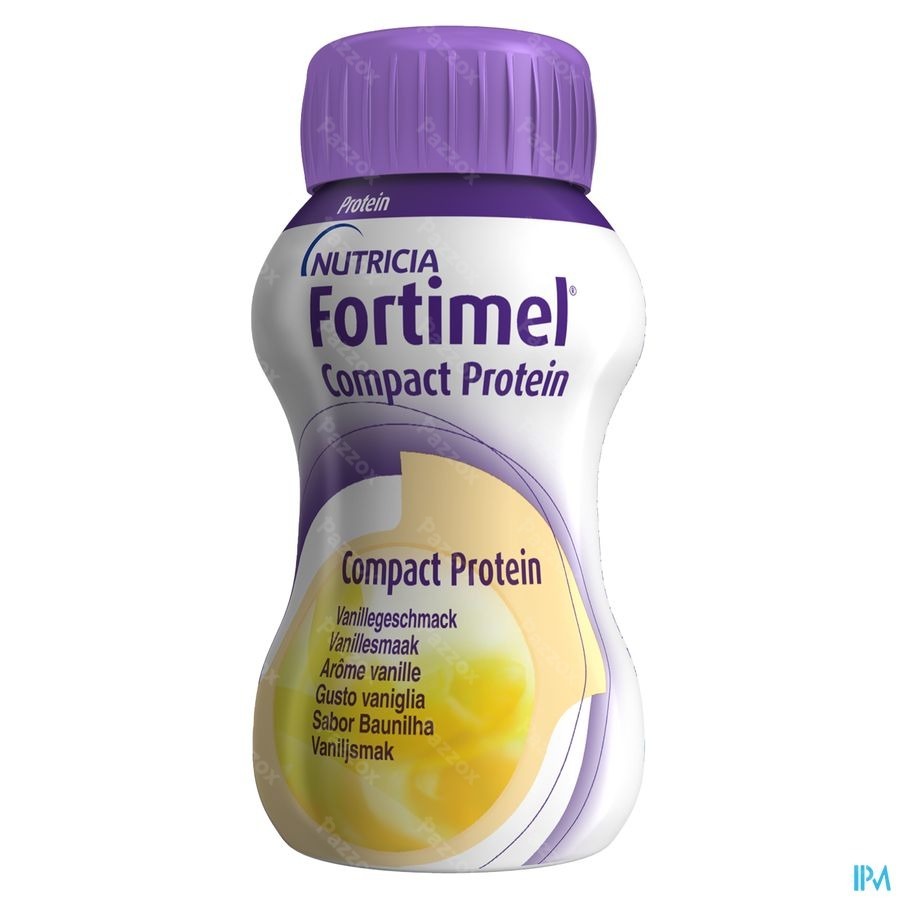 Fortimel Compact Protein Week Pack Vanille 13+1 gratuit 125ml