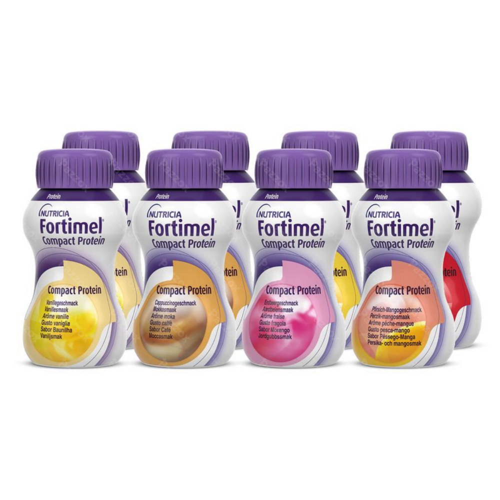 Fortimel Compact Protein Mixed Multipack Bouteilles 8x125ml