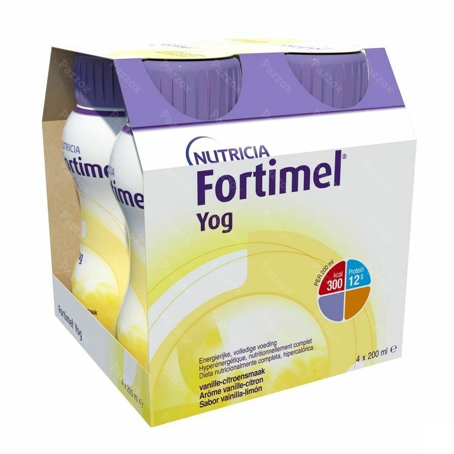 Fortimel Yog Vanille-citron 4x200ml