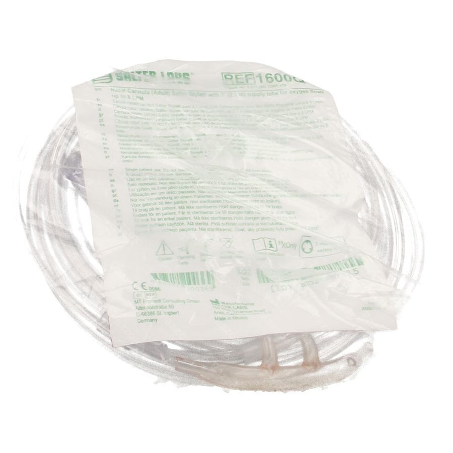 Quiet Cannula Adult Larger Facepiece+tube 2,13m 1