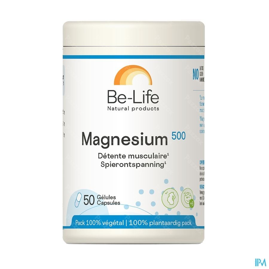 Be-Life Magnesium 500 50 Gélules