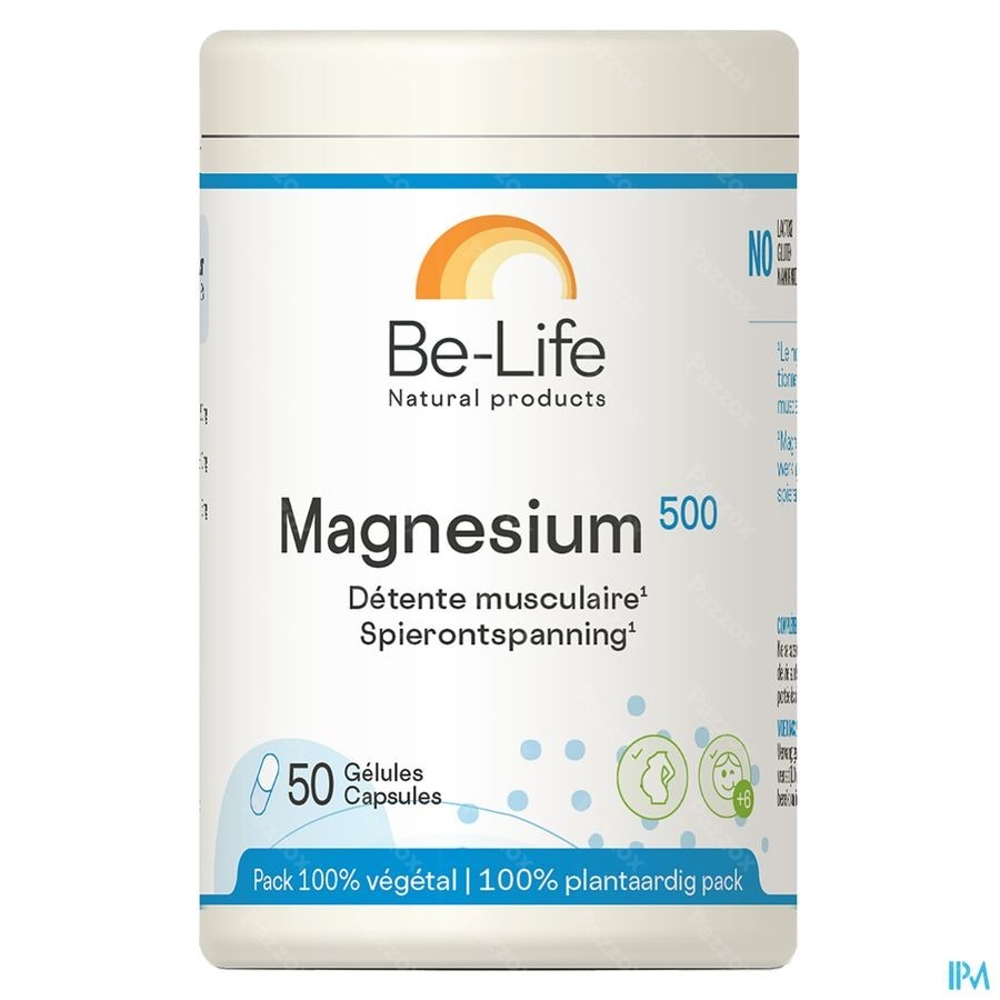 Be-Life Magnesium 500 50 Gélules