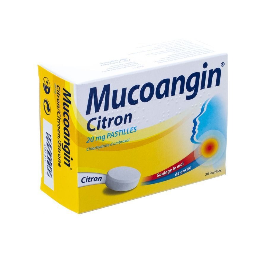 Mucoangin Citron Past A Sucer 30x20mg