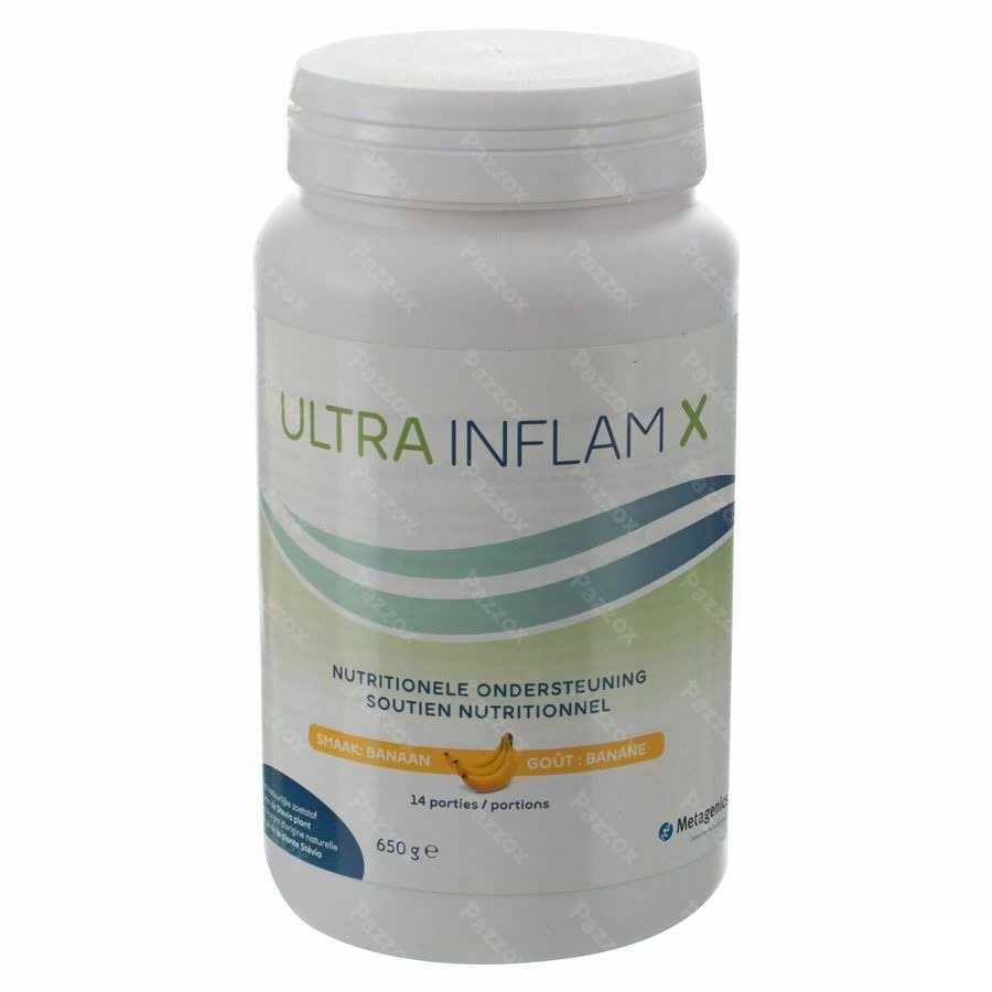 Ultra Inflam X Banaan Pot Pdr 16842 Metagenics