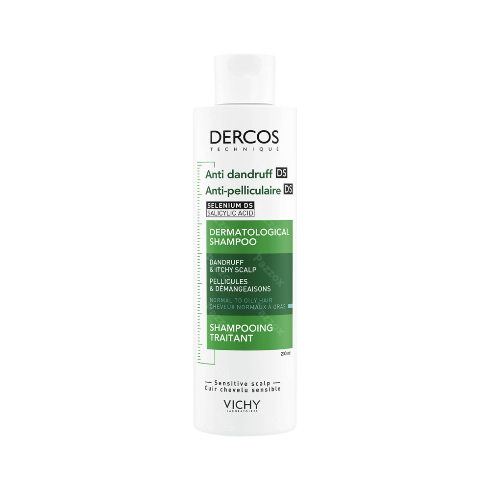Vichy Dercos Shampooing Anti-Pelliculaire Cheveux Gras 200ml